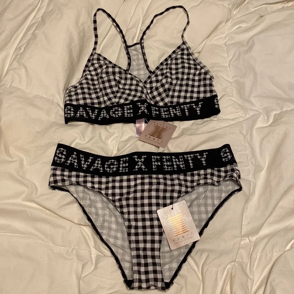 Savage x Fenty checkered set - Picture 1 of 4